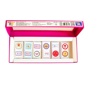 Детская настольная игра "Домино. Изучаем время" 10120209, 28 фишек. Изображение №10