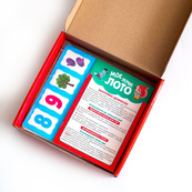 Дитяча настільна гра "Моє перше лото. Вивчаємо букви та цифри" 10156027. Зображення №7