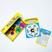 Детская настольная игра "Проверь свой лексикон" 10100641, 51 карта, 6 фишек, рулетка. Изображение №7