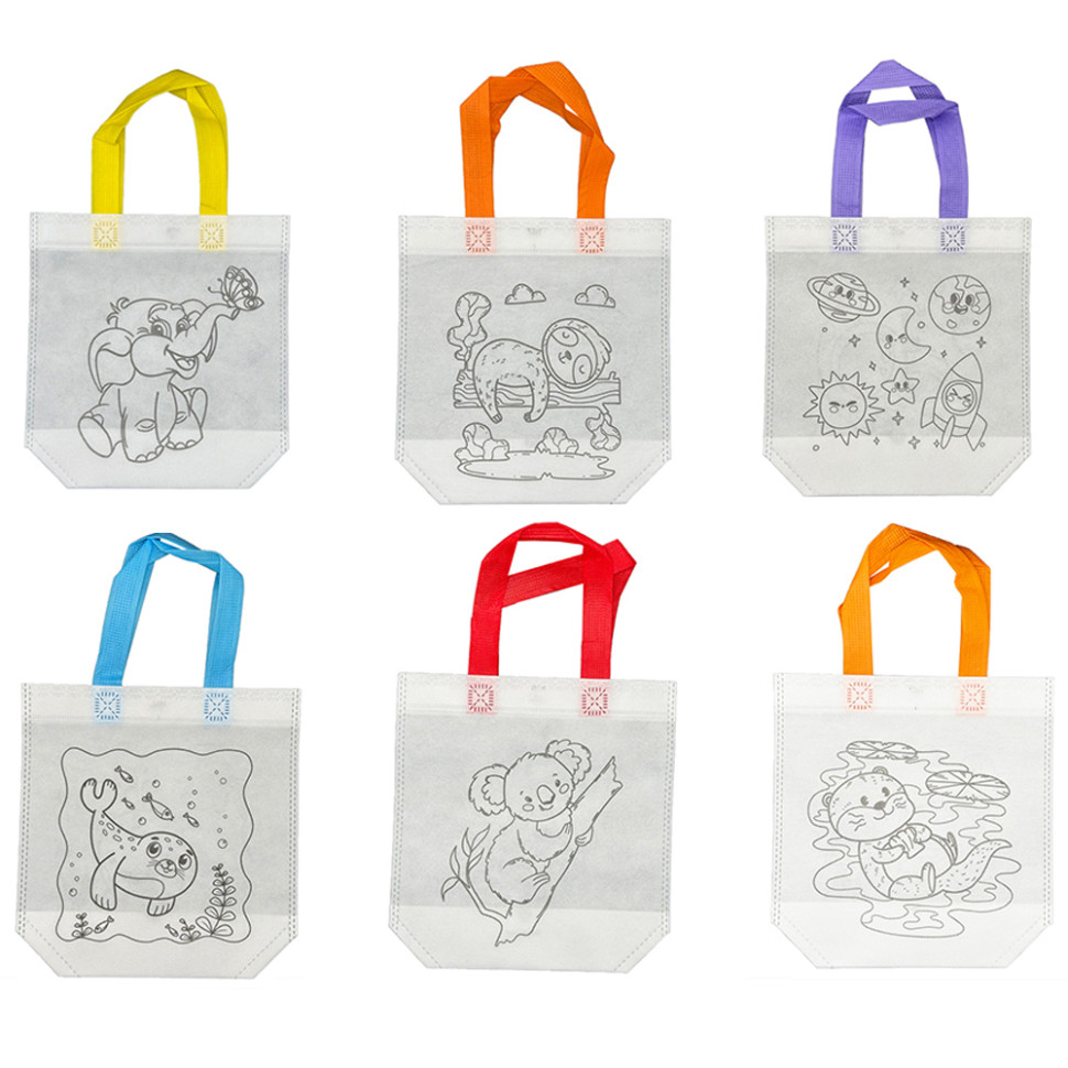 Дитяча сумка-розмальовка "Зроби сам" 200099ЗС, в асортименті Дитяча сумка-розмальовка "Зроби сам" 200099ЗС, в асортименті