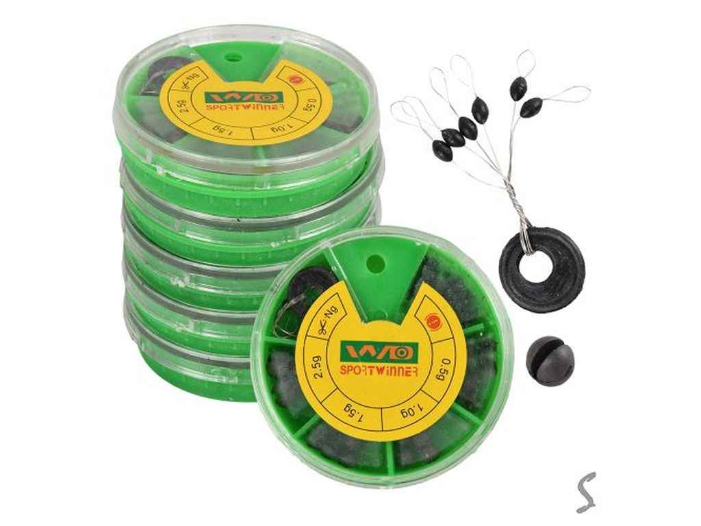 Набір грузиків дробинки 60г JU-BH-01 ТМ STENSON Набір грузиків дробинки 60г JU-BH-01 ТМ STENSON