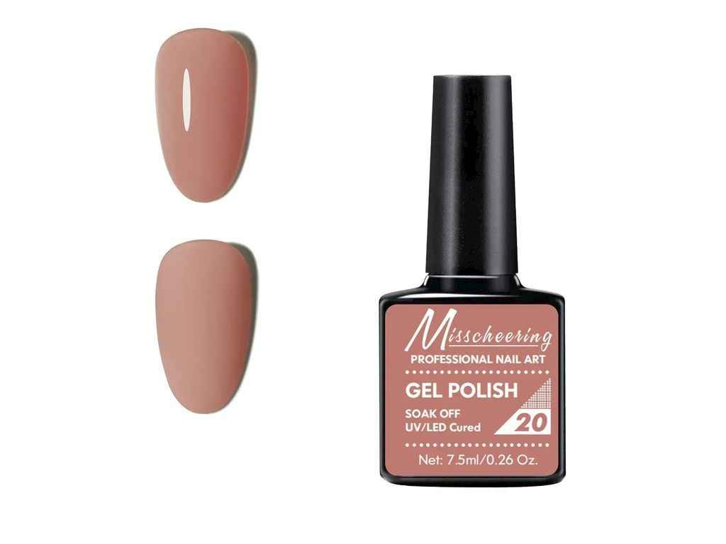 Гель-лак 7,5мл №20 Бежевий 22GJ098-020 (1913) ТМMISSCHEERING Гель-лак 7,5мл №20 Бежевий 22GJ098-020 (1913) ТМMISSCHEERING