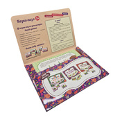 Детская Сказка-пазл "Трое поросят. Волк и семь козлят" 826005 картон, 5 страниц. Изображение №2