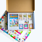 Настільна економічна гра Монополія 10120186 ігрове поле, картки, фішки. Зображення №4