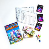 Настільна економічна гра Монополія 10120186 ігрове поле, картки, фішки. Зображення №6