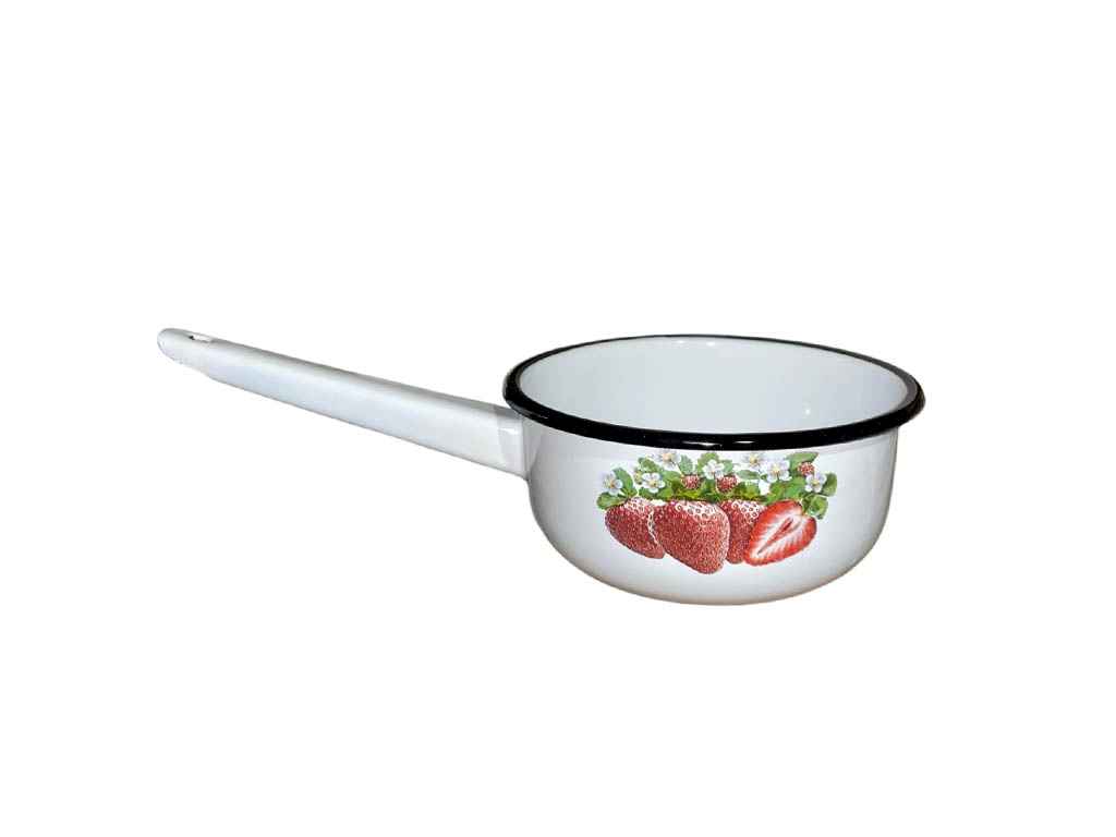 Ківш ем. 1,5л /2 без кришки Полуниця (біла) (I21082/2) ТМ IDILIA Ківш ем. 1,5л /2 без кришки Полуниця (біла) (I21082/2) ТМ IDILIA