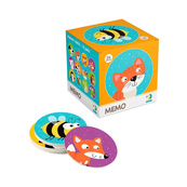 Детская настольная игра Мемо "Животные" DoDo 300145, 12 изображений. Изображение №2