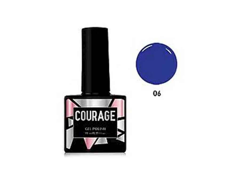 Гель-лак 10мл для нігтів №006 Темно-синій ТМCOURAGE Гель-лак 10мл для нігтів №006 Темно-синій ТМCOURAGE