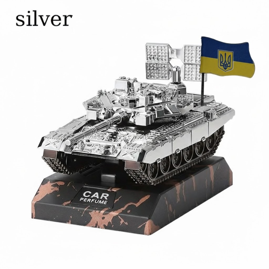 Ароматизатор на обдув "Танк" TGTK-90 Silver Океан (флаг Украины) Ароматизатор на обдув "Танк" TGTK-90 Silver Океан (флаг Украины)