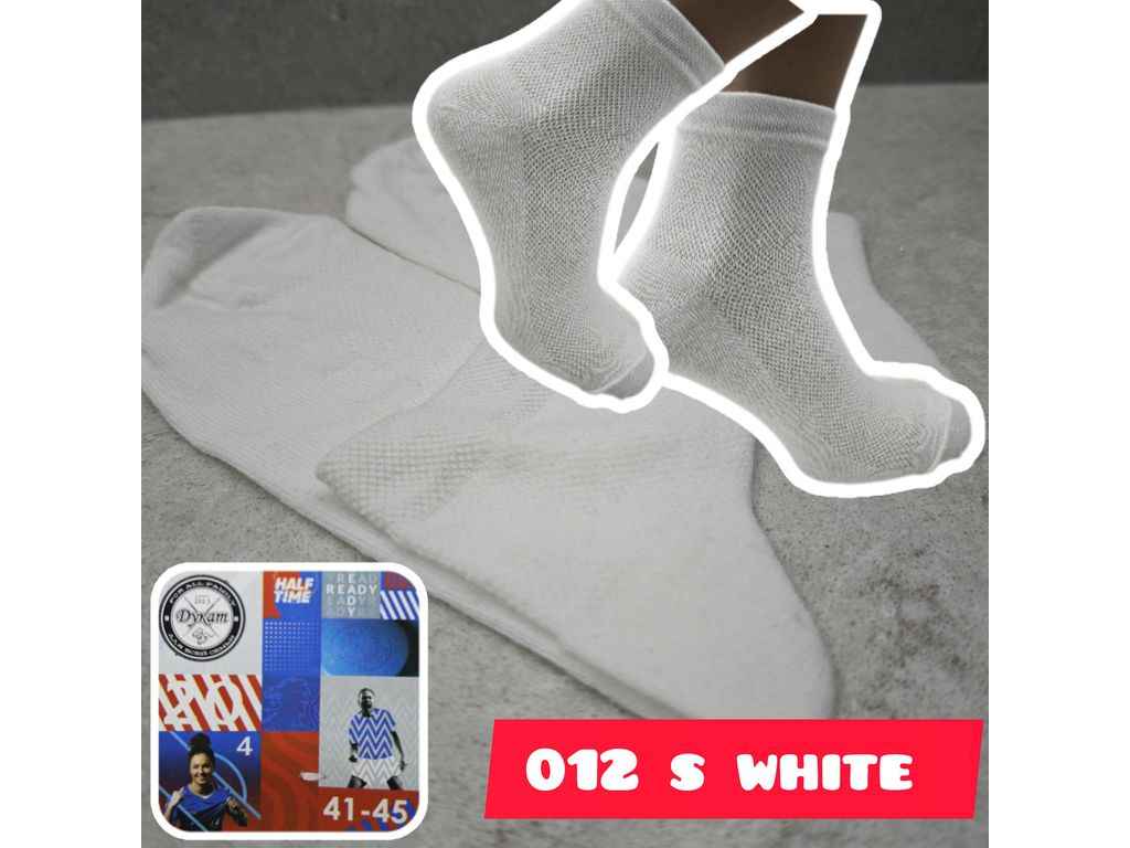 Шкарпетки чол сітка спорт 012S Man White ( р.41-45 12пар ТМ ДУКАТ Шкарпетки чол сітка спорт 012S Man White ( р.41-45 12пар ТМ ДУКАТ