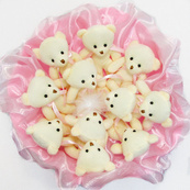 Букет з іграшок Ведмедики ніжно-рожевий 5347IT з 11ю іграшками. Зображення №3