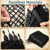 Сітка в кузов пікапа,грузовика 120*120см (арт.С013). Зображення №3