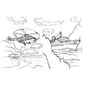 Большая книга раскрасок Транспорт 1736001, 64 страницы. Изображение №4