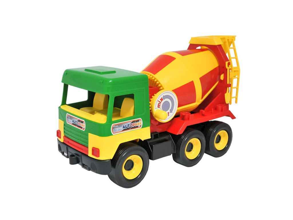 Бетонозмішувач 38*18*26см Middle truck арт.39223 зелений ТМ TIGRES Бетонозмішувач 38*18*26см Middle truck арт.39223 зелений ТМ TIGRES