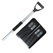 Лопата для снігу з телескопічною ручкою 94см шир.25см "Lavita" LA 250602. Зображення №2