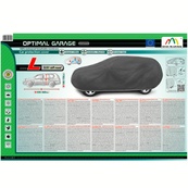 Тент Джип/Мінівен 460х195х156 см (L) Optimal Garage SUV/OFF ROAD KEGEL Graphite"5-4330-248-4010". Зображення №3