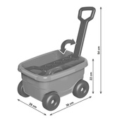 Детская тележка для супермаркета 9802TXK. Изображение №5