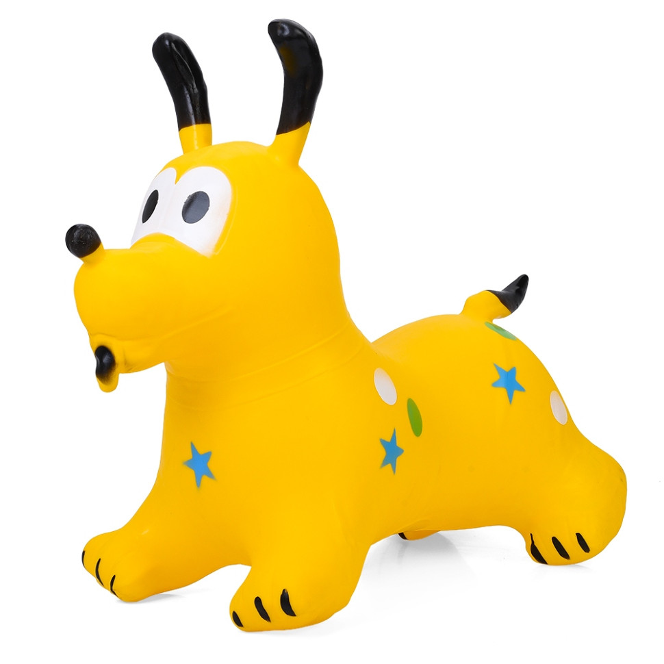 Детская игрушка-прыгун "Собачка" MS 4161(Yellow) резина, до 20 кг Детская игрушка-прыгун "Собачка" MS 4161(Yellow) резина, до 20 кг