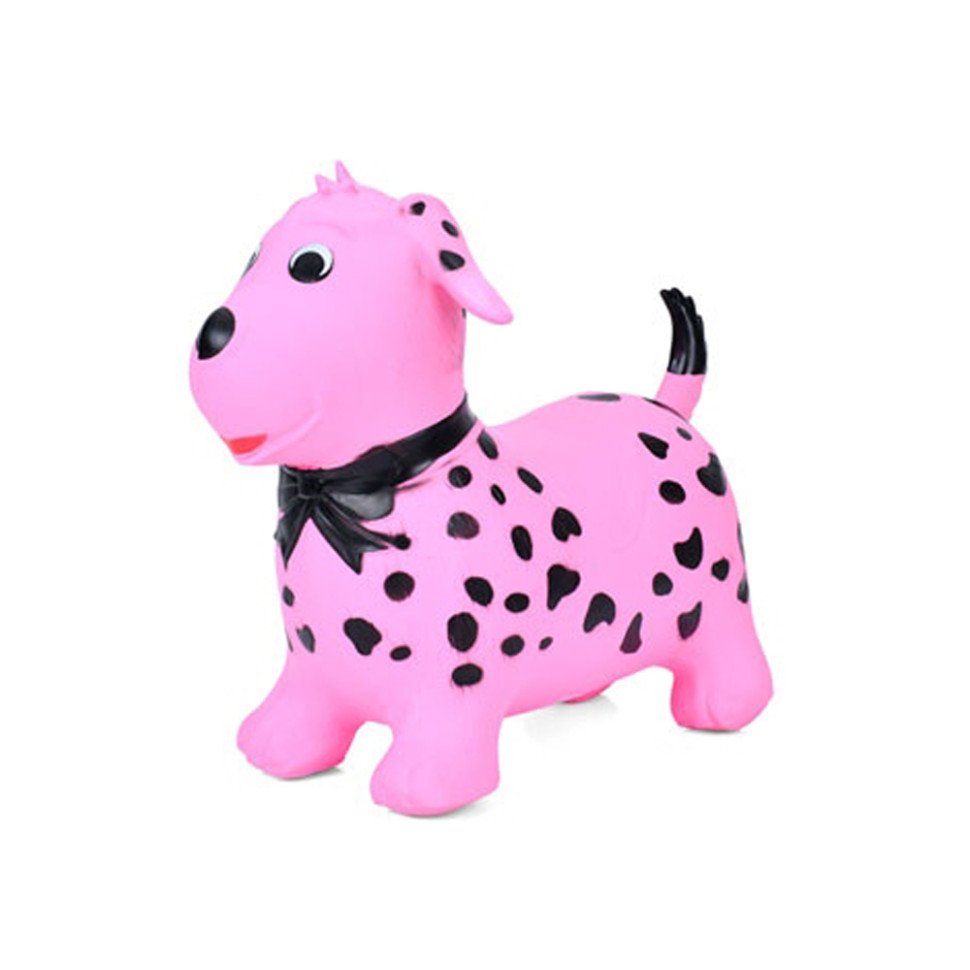 Детская игрушка-прыгун "Щеночек" MS 4160(Pink) резина, до 20 кг Детская игрушка-прыгун "Щеночек" MS 4160(Pink) резина, до 20 кг