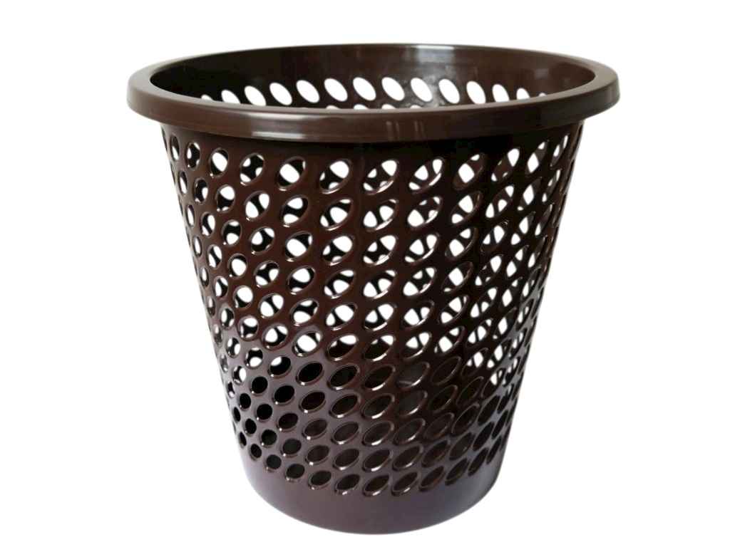 Смітник 10л коричневий офісний d29 h28 арт.Od10brown пластик ТМ ММ-ПЛАСТ Смітник 10л коричневий офісний d29 h28 арт.Od10brown пластик ТМ ММ-ПЛАСТ