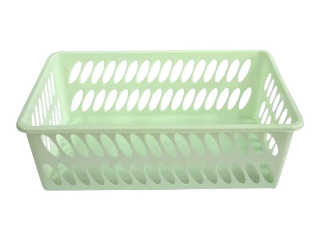 Кошик поліпропілен 12,5л 37*26*13см Універсальний мятний ММ-4 арт.MM4mint ТМ ММ-ПЛАСТ Кошик поліпропілен 12,5л 37*26*13см Універсальний мятний ММ-4 арт.MM4mint ТМ ММ-ПЛАСТ