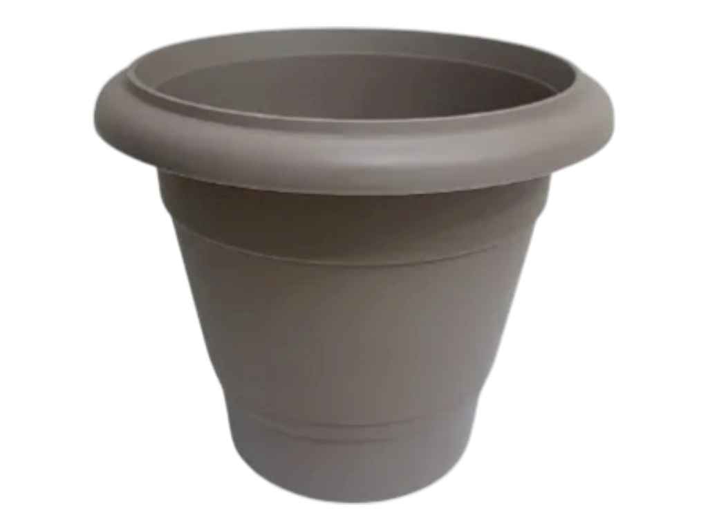 Горщик для квітів поліпропілен 1,5л капучино Лаура 18 15см d=18 арт.Lau18Cap ТМ ММ-ПЛАСТ Горщик для квітів поліпропілен 1,5л капучино Лаура 18 15см d=18 арт.Lau18Cap ТМ ММ-ПЛАСТ