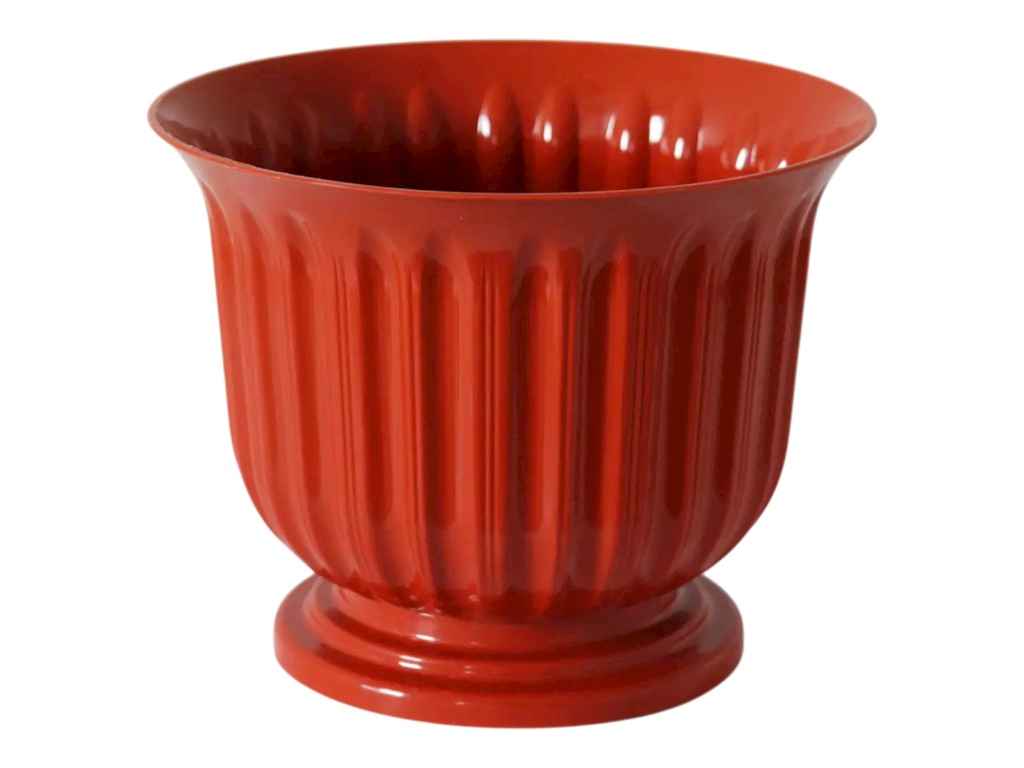 Горщик для квітів на ніжці 4,5л Лілея 26 20,7см d=26,5 арт.Lil 26/1 теракотовий ТМ ММ-ПЛАСТ Горщик для квітів на ніжці 4,5л Лілея 26 20,7см d=26,5 арт.Lil 26/1 теракотовий ТМ ММ-ПЛАСТ