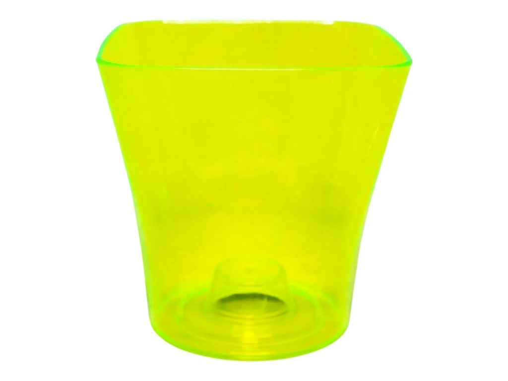 Горщик для квітів 1,25л жовтий Орхідейниця 13 13см d=13см арт.Orx13/3 ТМ ММ-ПЛАСТ Горщик для квітів 1,25л жовтий Орхідейниця 13 13см d=13см арт.Orx13/3 ТМ ММ-ПЛАСТ