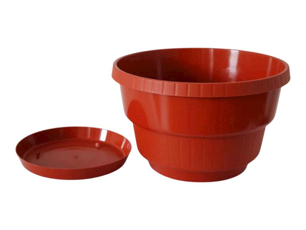 Горщик для квітів підвісний Неон з підвіскою 15 з підст. 11см d=15см арт.N15/1 1л теракотовий з піддоном ТМ ММ-ПЛАСТ Горщик для квітів підвісний Неон з підвіскою 15 з підст. 11см d=15см арт.N15/1 1л теракотовий з піддоном ТМ ММ-ПЛАСТ