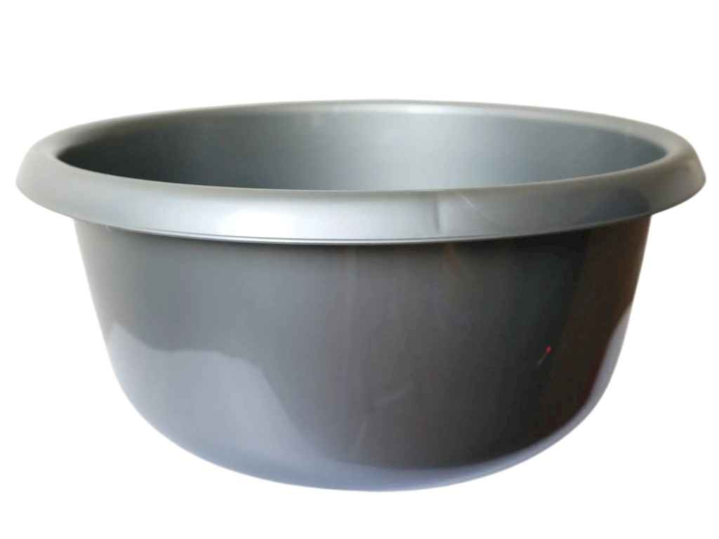 Таз пл. 15л сіра 18см арт.М15grey ТМ ММ-ПЛАСТ Таз пл. 15л сіра 18см арт.М15grey ТМ ММ-ПЛАСТ