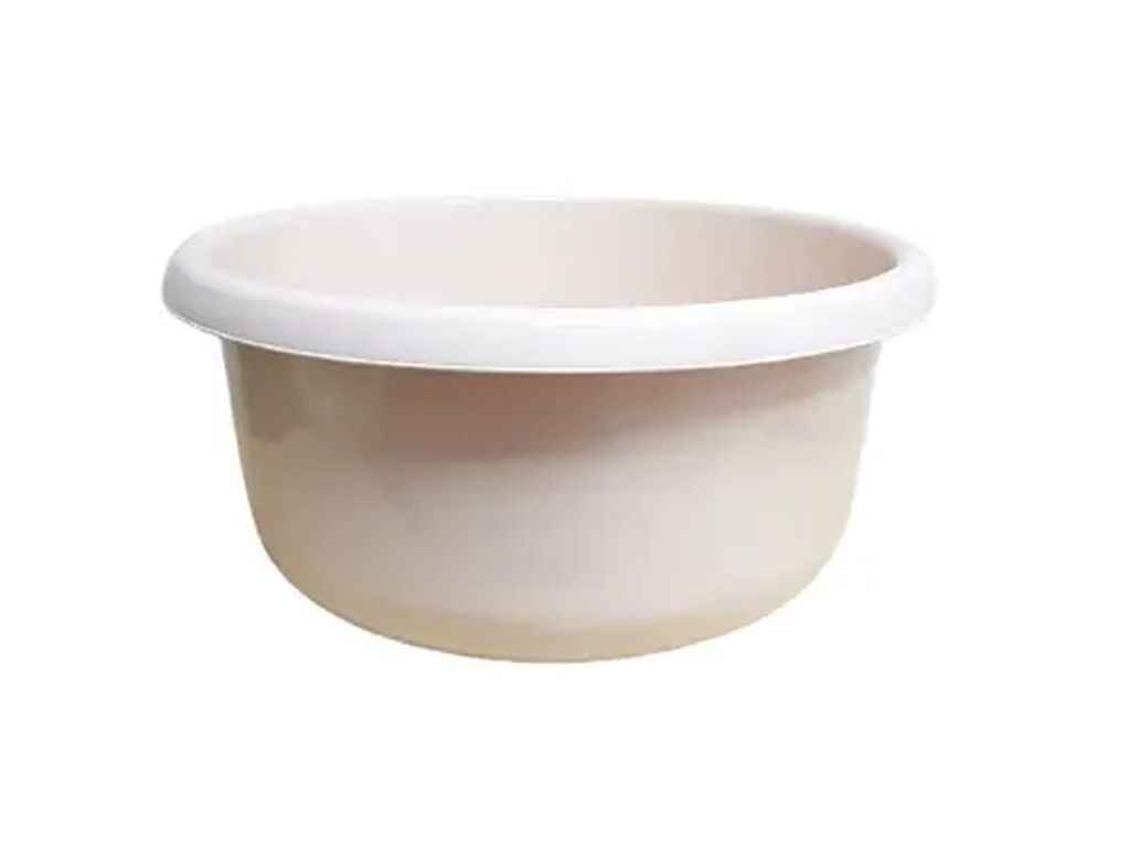 Таз пл. 15л світло-бежева 18см арт.М15lbeige ТМ ММ-ПЛАСТ Таз пл. 15л світло-бежева 18см арт.М15lbeige ТМ ММ-ПЛАСТ