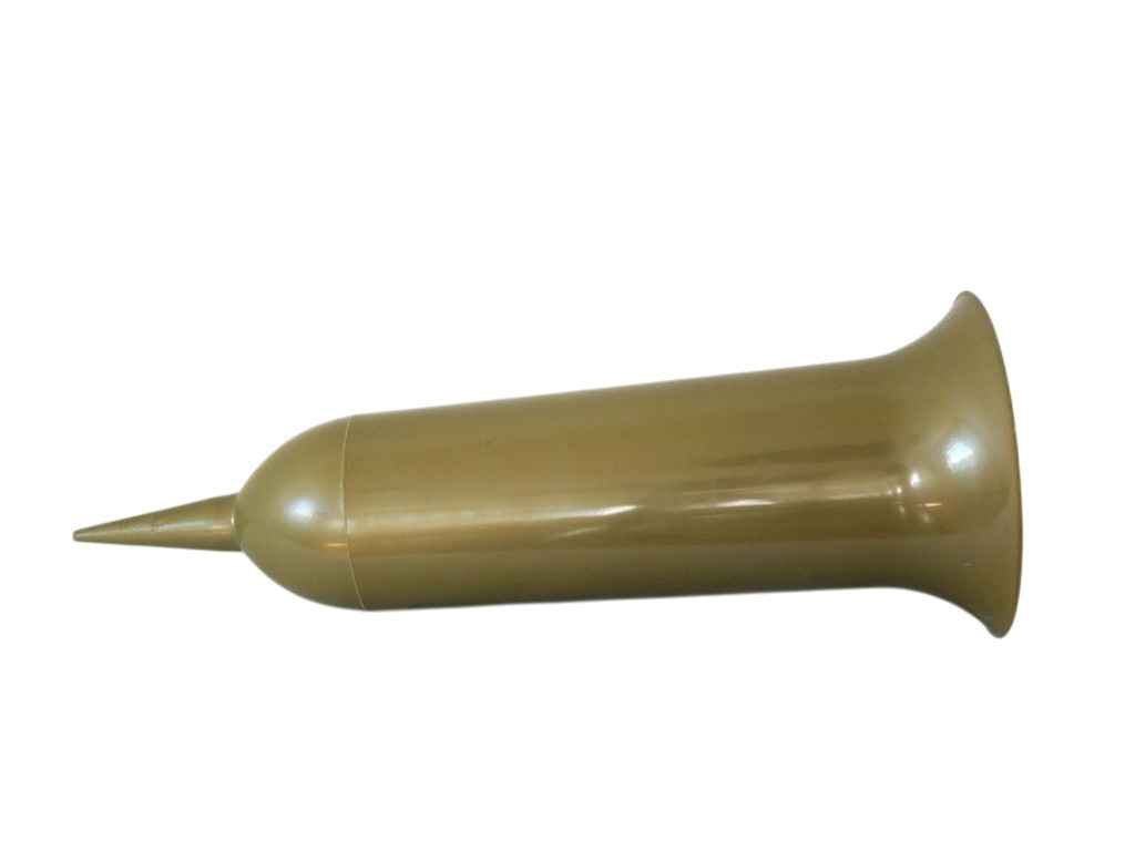 Вазон для квітів поліпропілен 1,8л золотий Флакон конус 37см d=13,3см арт.GF37G ТМММ-ПЛАСТ Вазон для квітів поліпропілен 1,8л золотий Флакон конус 37см d=13,3см арт.GF37G ТМММ-ПЛАСТ