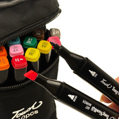 Набір перманентних маркерів на спиртовій основі MPTT30, 30 шт.. Зображення №2