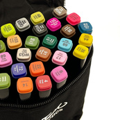 Набір перманентних маркерів на спиртовій основі MPTT30, 30 шт.. Зображення №3