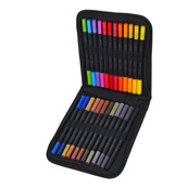 Набор двухсторонних маркеров MK 5766-24 в наборе 24 штуки. Изображение №4