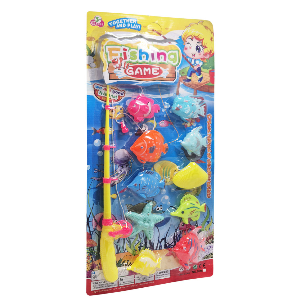 Дитячий ігровий набір Рибалка на магніті 3016(Yellow) 1 вудка, 10 рибок Дитячий ігровий набір Рибалка на магніті 3016(Yellow) 1 вудка, 10 рибок
