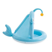 Детский надувной бассейн "Акула" 58419 размер 127х102х86 см. Изображение №3