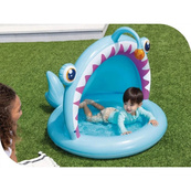 Детский надувной бассейн "Акула" 58419 размер 127х102х86 см. Изображение №6