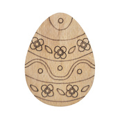 Фигурка для раскрашивания “Пасхальное яйцо” DFE-6х9,  6,5х9 см. Изображение №2