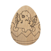 Фигурка для раскрашивания “Пасхальное яйцо” DFE-6х9,  6,5х9 см. Изображение №4