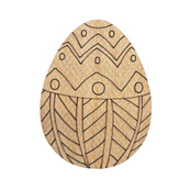 Фигурка для раскрашивания “Пасхальное яйцо” DFE-6х9,  6,5х9 см. Изображение №6