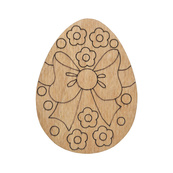 Фигурка для раскрашивания “Пасхальное яйцо” DFE-6х9,  6,5х9 см. Изображение №7