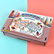 Детское лото "Американский алфавит" PSD291. Изображение №2 Детское лото "Американский алфавит" PSD291. Изображение №2