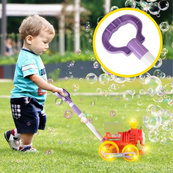 Машина-каталка "Потяг" з мильними бульбашками 134-71A(Red) світло та звук. Зображення №6