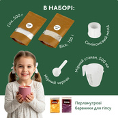 Набор для изготовления фигурного подсвечника со свечой без крышки GP-004 из гипса. Изображение №2