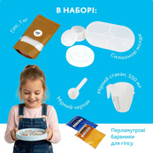 Набор для изготовления подставок для украшений и подсвечника GP-003 из гипса. Изображение №2