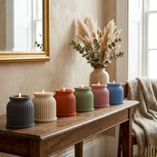 Набор для изготовления фигурного подсвечника со свечой и крышкой GP-002 из гипса. Изображение №6