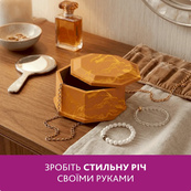 Набор для изготовления оригинальной шкатулки для украшений GP-005 из гипса. Изображение №5