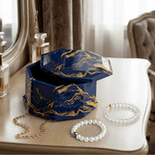 Набор для изготовления оригинальной шкатулки для украшений GP-005 из гипса. Изображение №6