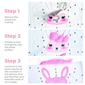 Дитячий набір для творчості Картина із піску Sand Art 6 в 1 КР-003 пісок у пляшках. Зображення №5